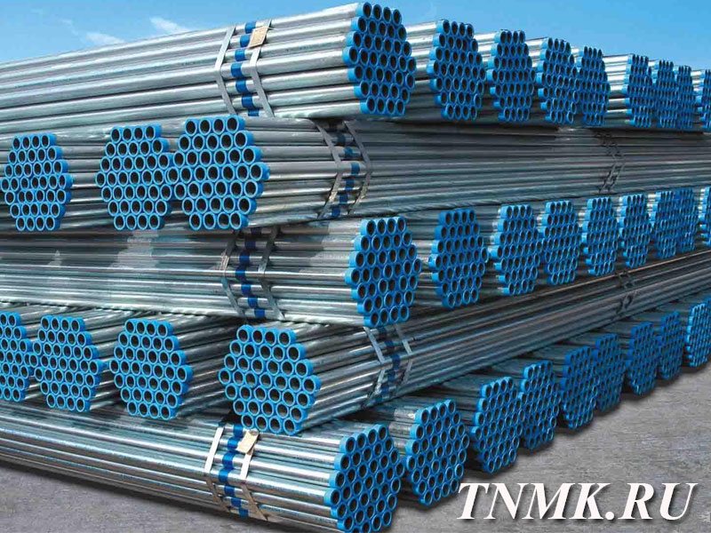 Труба оцинкованная ду 80х3.5 мм ГОСТ 3262-75 купить в Челябинске