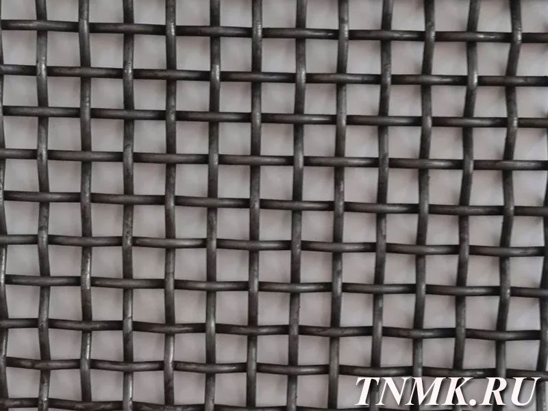 Сетка рифленая для грохота 13х13х4 мм ГОСТ 3306-88 купить в Челябинске