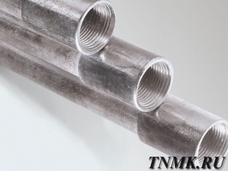 Труба водогазопроводная оцинкованная Ц-Р-25х3,2 мм ГОСТ 3262-75 купить в Челябинске