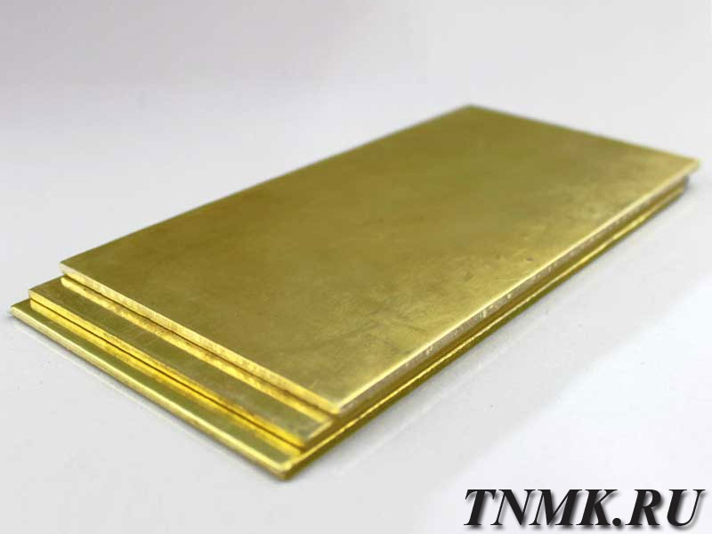 Плита латунная 3х600х1500мм Л68 ГОСТ 2208-2007 купить в Челябинске