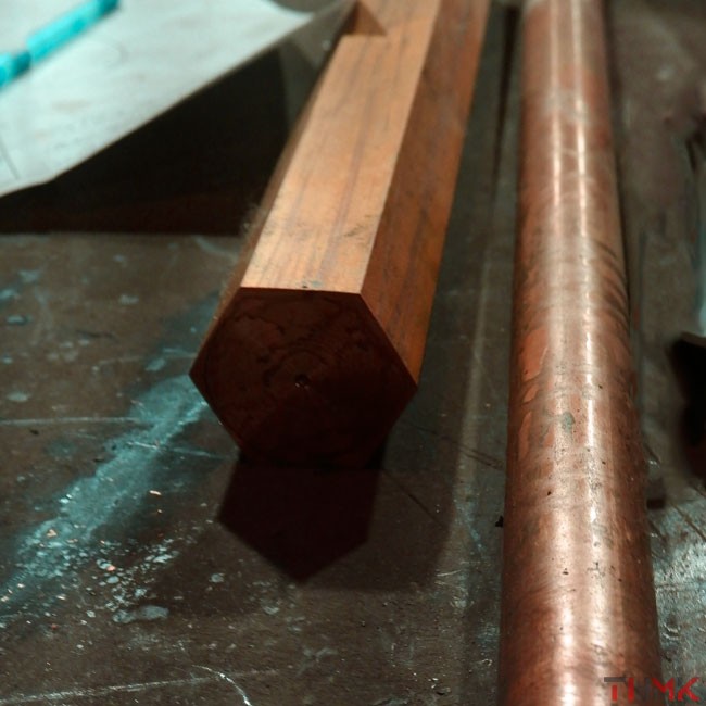 Шестигранник медный